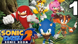 Sonic Dash 2: Sonic Boom - Gameplay Walkthrough Part 4 - Sonic (iOS, Android)