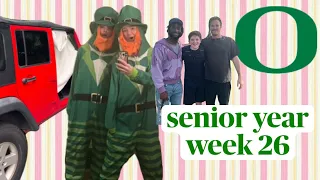 senior year week 26 + Oregon