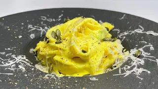 Learn how to make homemade tagliatelle - Without a machine! #asmr