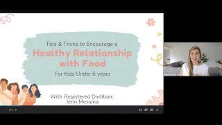 Tips & Tricks to Encourage a Healthy Relationship with Food (For Kids Under 6 years)