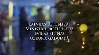 Ministru prezidentes Evikas Siliņas uzruna gadumijā