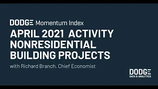 Nonresidential Projects in Planning Activity for April 2021