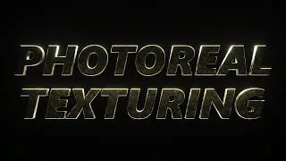 PhotoReal TEXTURING in 3D