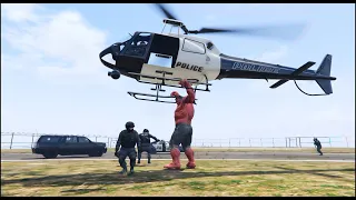 GTA 5 - Hulk Smash vs Helicopter ||waleed animation