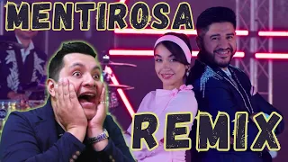 Ráfaga, Maria Becerra💙 - Mentirosa😲 Remix  REACCION