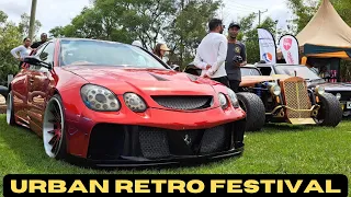 Flashy Cars & Bikes at  Urban Retro Festival in Nairobi (March 2023 )