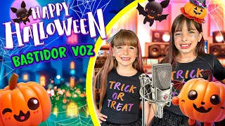 Bastidor da Gravação da NOVA MÚSICA da Laurinha e Helena (HAPPY HALLOWEEN)