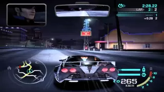 Need For Speed Carbon Final Boss - Cross vs Darius [HD]