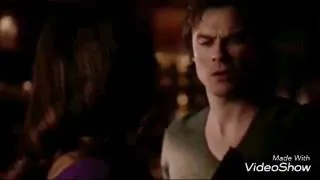 Damon and Elena 6x17 Kiss in the Kitchen