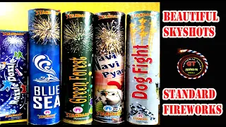 STANDARD FIREWORKS Skyshot Testing| Good Skyshots for Diwali 2021 #standardfireworks #skyshot