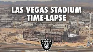 Las Vegas Stadium Construction Time-Lapse [13 months of work]