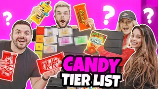 CANDY TIER LIST CHALLENGE ft. Valkyrae, CouRage, Nadeshot, BrookeAB