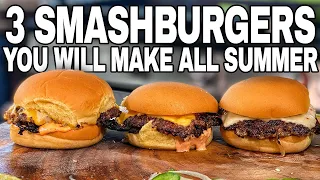 The Smash Burger Trio | Blackstone Griddle