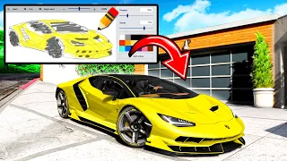 GTA 5 but EVERYTHING I Draw Turns REAL!