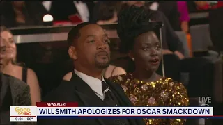 Will Smith apologizes to Chris Rock for Oscars' slapping incident: 'I was out of line' | FOX 5 DC