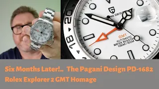 The Pagani Design PD-1682 V2 - Rolex Explorer 2 Homage - 6 Months Later...