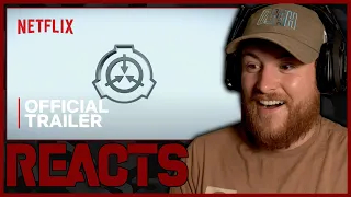 SCP: BREACH | Official Trailer | Netflix (Royal Marine React)