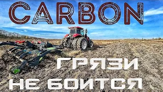 Дисковая борона Carbon D5000 работа по грязи!