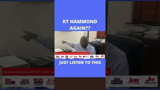 THIS IS WHY KT HAMMOND IS TRENDING | AKUFFO ADDO BOOED #SHORTS #YTSHORTS