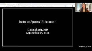 Intro to Sports Ultrasound | AMSSM MSIG Webinar