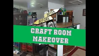 CRAFT ROOM MAKEOVER