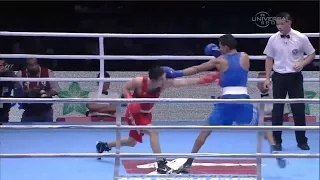 Rabii becomes 69kg Boxing World Champ - Universal Sports