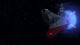 Space Battleship Yamato 2199 | Yamato performing the first ever FTL Warp jump