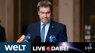 MINISTERPRÄSIDENTEN-KONFERENZ: Briefing von Söder und Müller zu den Ergebnissen