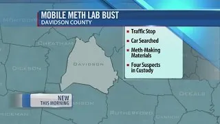 4 Arrested In Mobile Meth Lab Bust In Hermitage