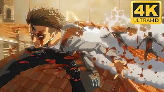 Levi vs Kenny Fight Scene 4k | Attack On Titan 4k