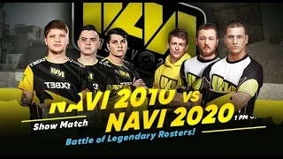 NaVi 2020 vs NaVi 2010 SHOWMATCH - CS:GO maps