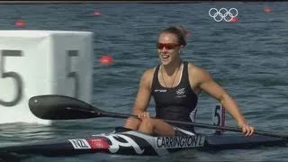 New Zealand's Lisa Carrington Wins Canoe Sprint Kayak 200m Gold - London 2012 Olympics