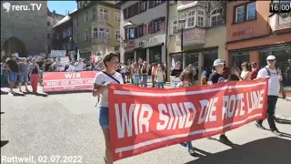 Rottweil Germany Baden-Württemberg läuft 02.07.2022