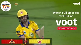 Highlights | Abu Dhabi T10 League | Team Abu Dhabi Vs Deccan Gladiators | Watch For Free On Voot