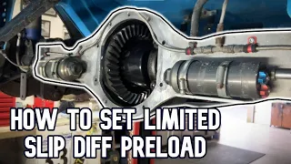 Frank Kelly - HOW TO Set Limited Slip Diff Preload