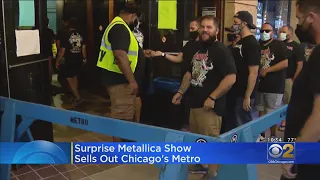 Surprise Metallica Show Sells Out Chicago's Metro