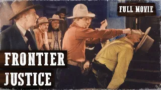 FRONTIER JUSTICE | Hoot Gibson | Full Length Western Movie | English | HD | 720p