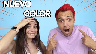 EL TEAM ANORMAL REACCIONA A MI NUEVO COLOR DE PELO!