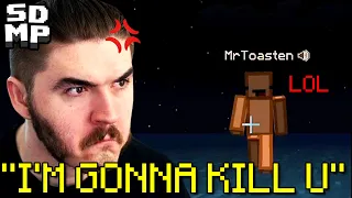 Mr Toasten Trolls Schlatt Live on SDMP Minecraft (Schlatt)