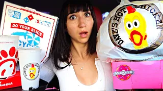 I Ate FAST FOOD Employees' FAVORITE Meals!