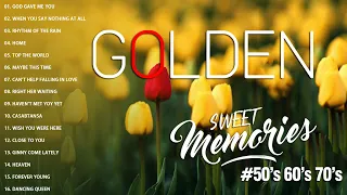 Golden Sweet Memories 50's 60's 70's - Carpenters, Gloria, Bee Gees, Neil Young, Carpenters- Oldies