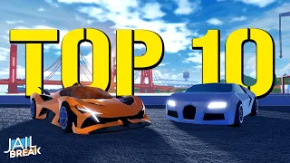 Top 10 Fastest Cars in Roblox Jailbreak (Aug 2023)