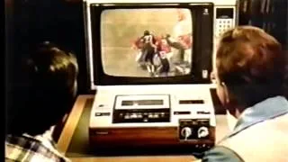 Early Panasonic VHS VCR commercial