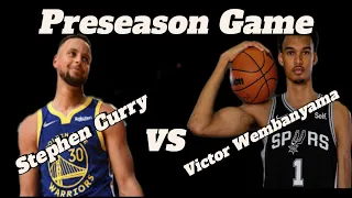 Warriors VS Spurs Preseason Full Game Highlights | October 20 2023