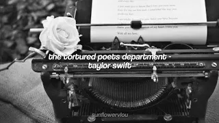 The Tortured Poets Department - Taylor Swift(Inglés - Español)