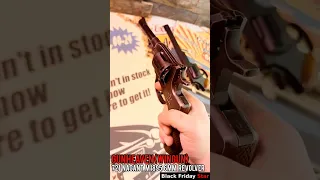 Black Friday Star ⭐ Gun Heaven (WinGun) 721 Nagant M1895 4 inch Co2 Revolver (Weathered/ Brown Grip)