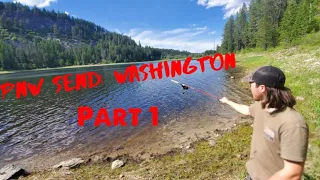 Fishing CRYSTAL CLEAR Mountain Lakes!!! (Pacific Northwest Send: Western Washington)