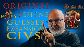 ORIGINAL Age of Empires 2 Designer guesses expansion Civs!