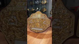 Unboxing the New WWE Shop Big Gold Crumrine Belt!