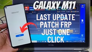 Galaxy M11 Last Update 2023 Frp Bypass Just One Click UnlockTool SM-M115 Frp